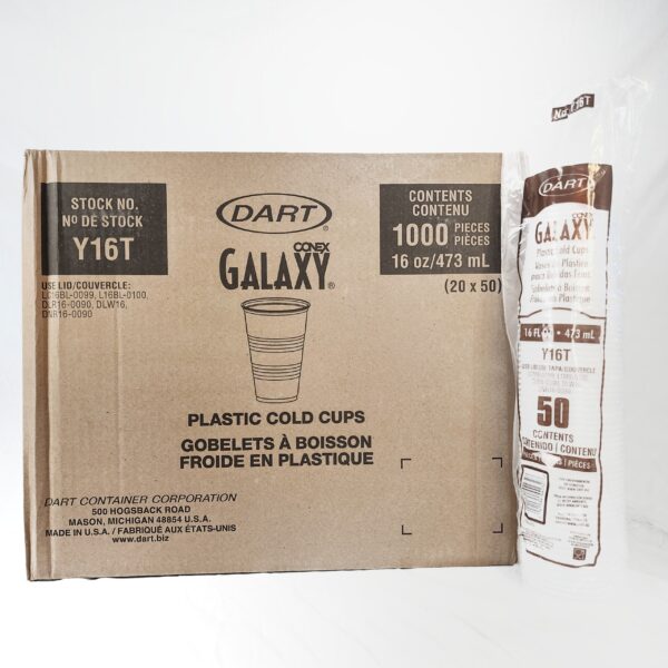 Dart Conex / Galaxy 16 oz Tall Translucent Cup