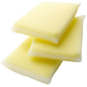 Dobie Non-Scratch Cleaning Pad Yellow