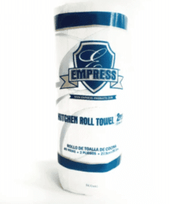 Empress Kitchen Towel Roll White 8" X 11" 2-Ply (30 rolls per case)