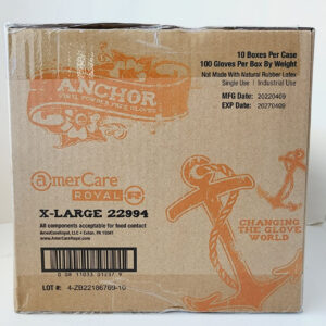 Vinyl XL Gloves - Anchor (Case)