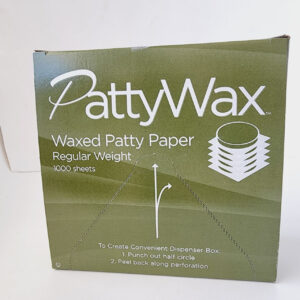 Patty Wax Paper Box 1000 each
