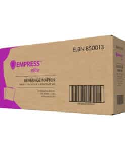Empress Elite Beverage Napkin 9" X 9" 1 Ply White