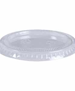 Empress Lid for 1.5oz 2oz and 2.5oz Plastic Portion Cup (Case of 2500)