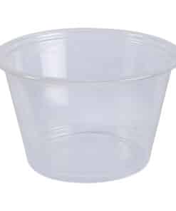 Empress Plastic Portion Cup 4oz Clear (sleeve)