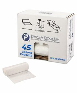 IBS 40x46 .80mil White Extra Heavy Can Liner